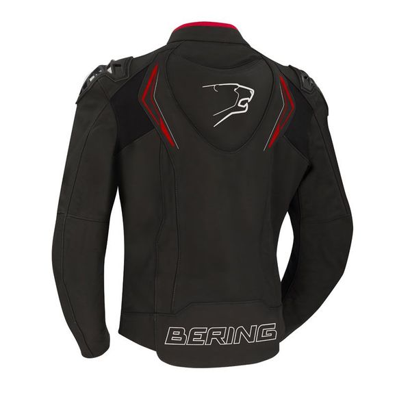 Blouson Moto Bering SPRINT-R - Noir / RougeRef : BR1276-C145