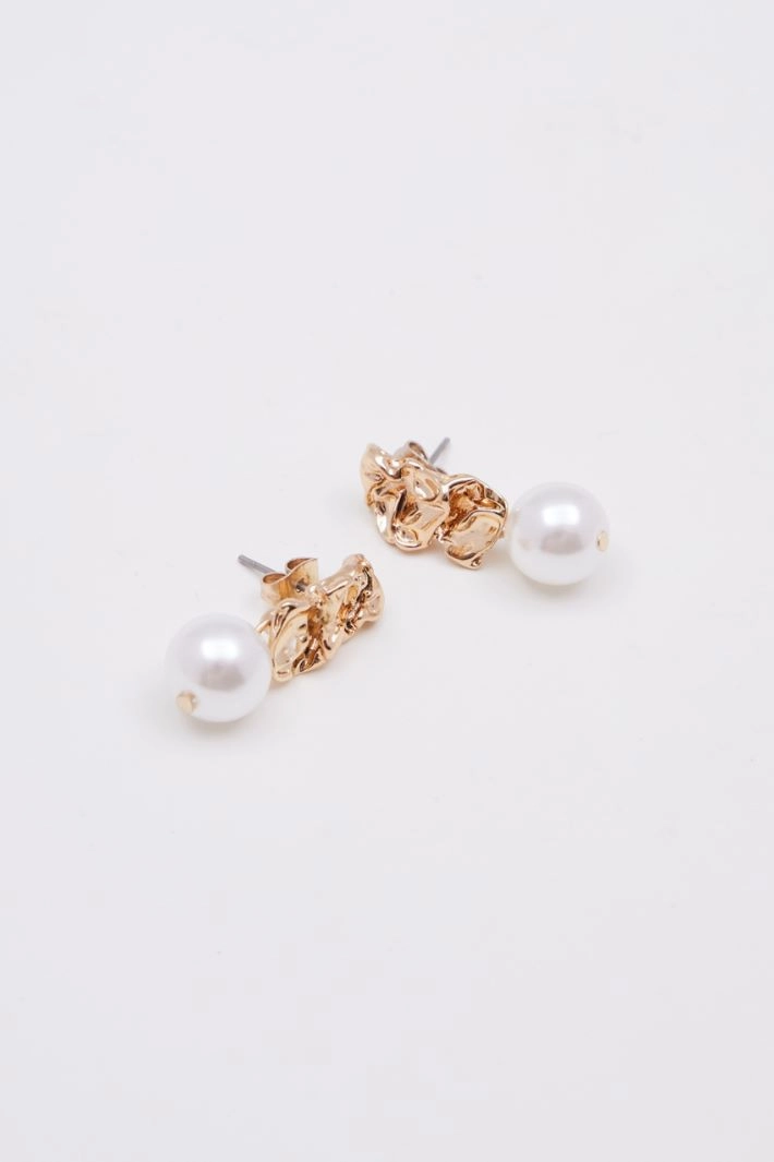 Pearl earrings - GOLD