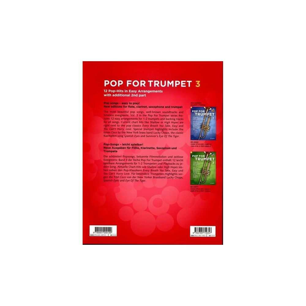 Schott Pop For Trumpet 3 – Thomann Ireland