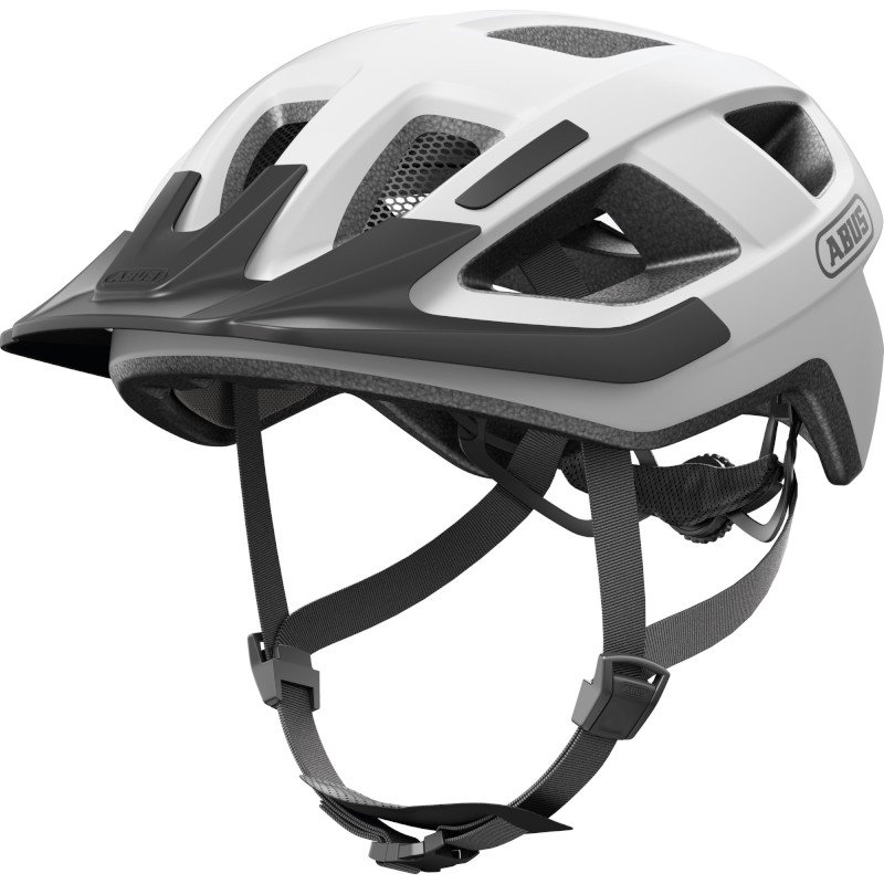 ABUS Aduro 3.0 Led Helmet - polar white