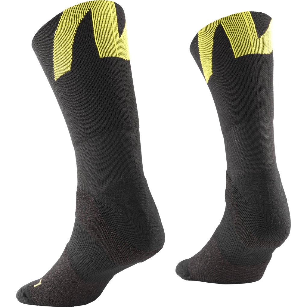 Mavic Essential Thermo Cycling Socks - black/yellow
