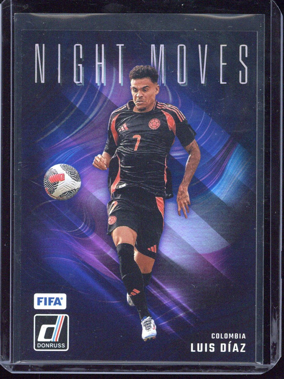 2024-25 Panini Donruss Luis Diaz Night Moves #9