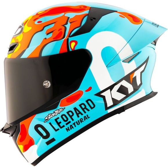 KYT TT-REVO LEOPARD REPLICA Full Face Helmet - MulticolorRef: KYT0199