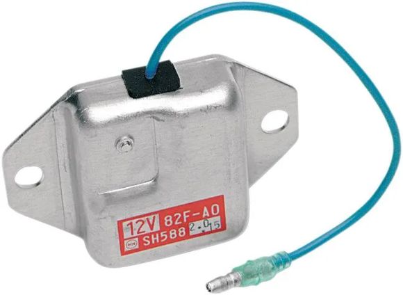 Voltage Regulator Rick's Motosport Electric Rectifier Regulator Replacement OERef: Rick00386A / 10443