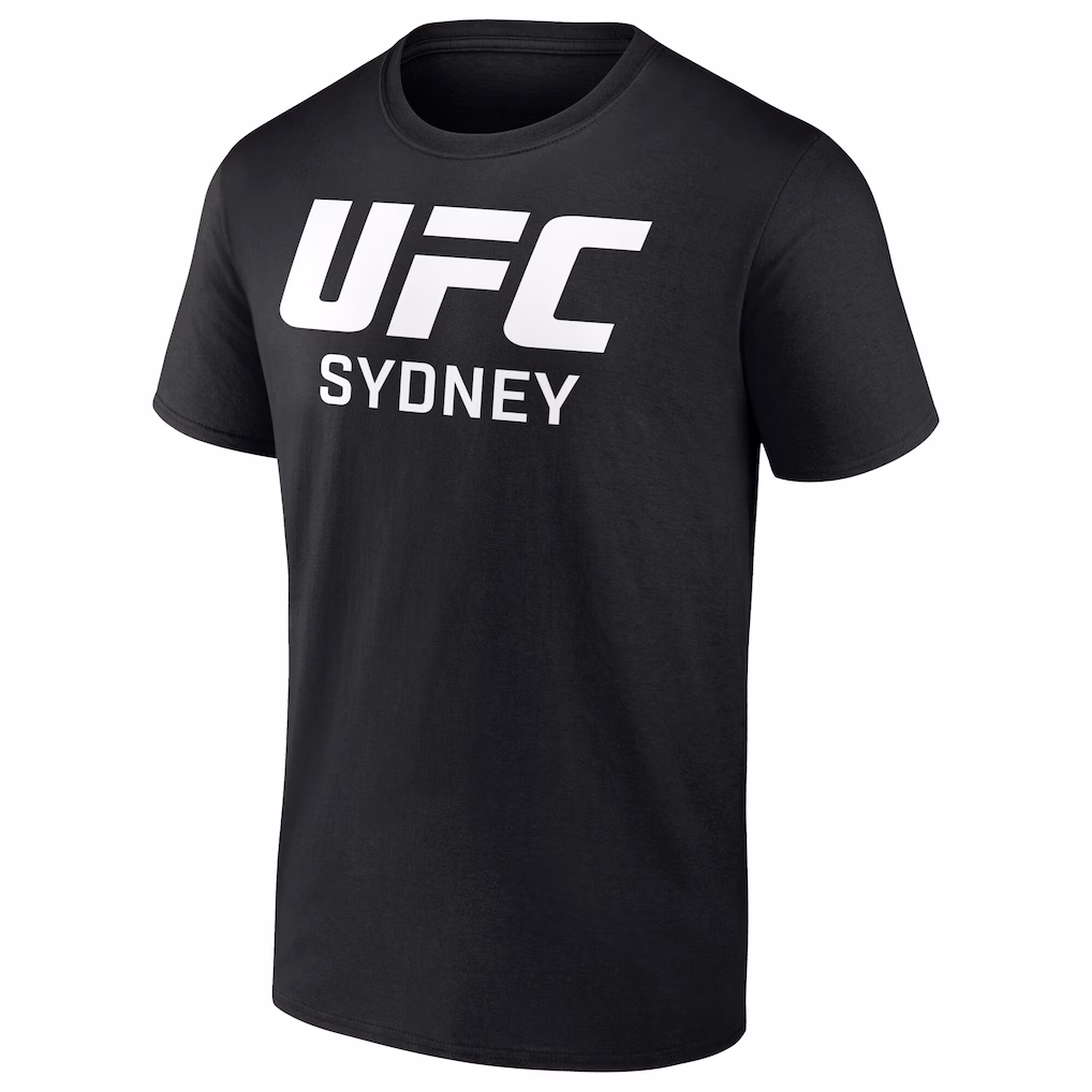 UFC Sydney T-Shirt - Black - Mens