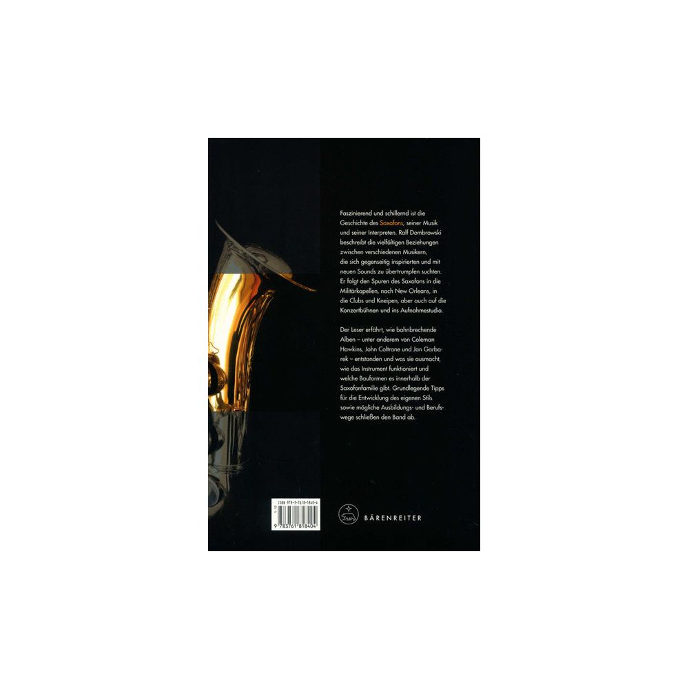 Bärenreiter Portrait Saxofon – Thomann Ireland