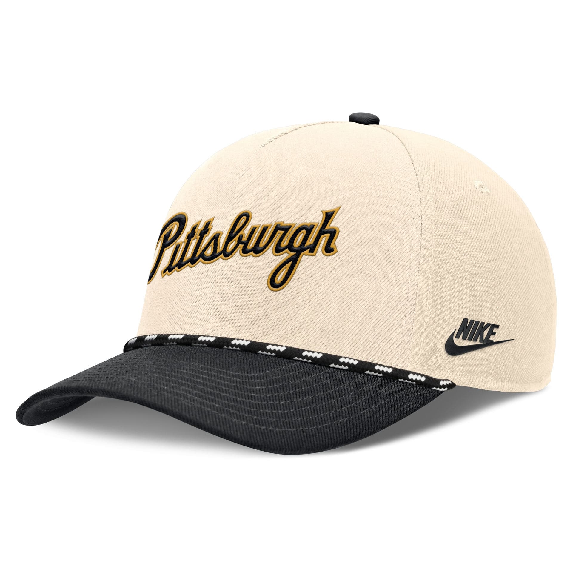 Pittsburgh Pirates Cooperstown Rise Adjustable MLB Cap Natural