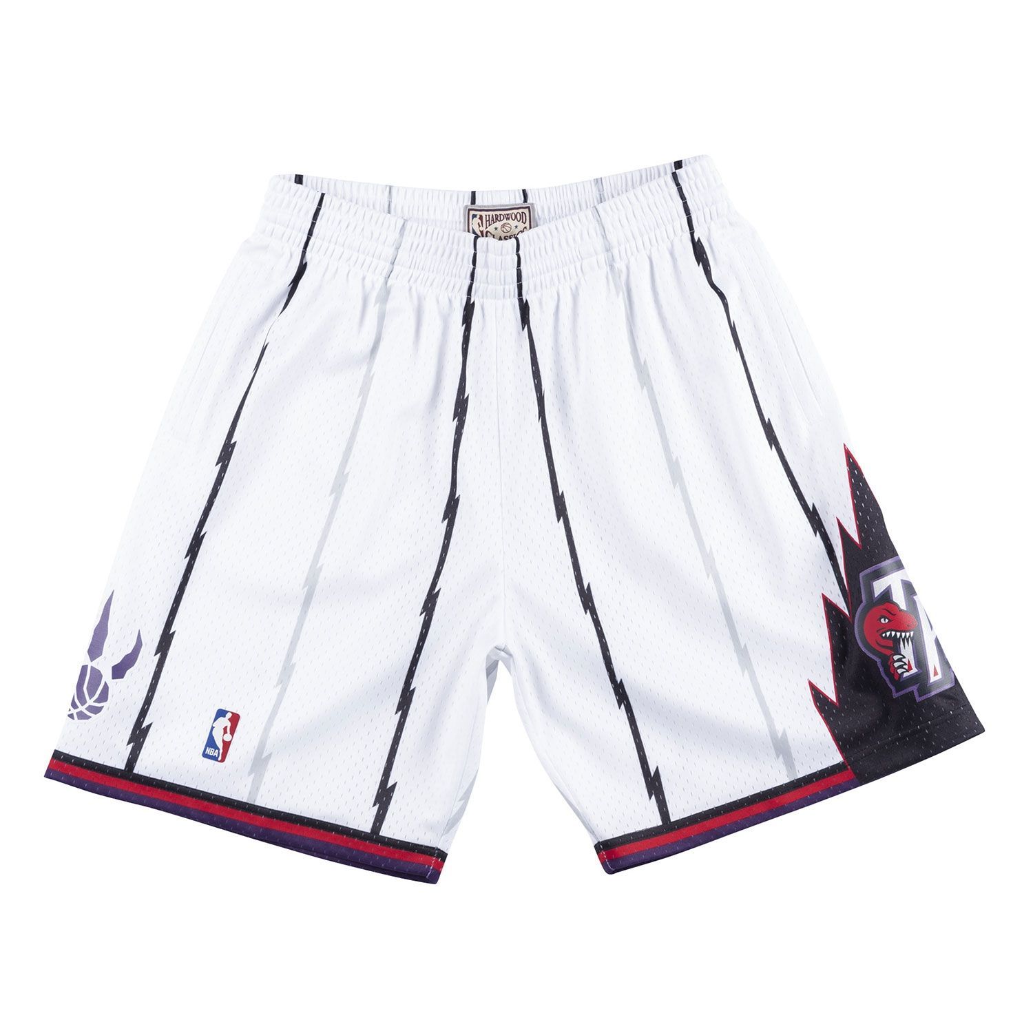 Toronto Raptors 1998-99 Mitchell & Ness Swingman NBA Shorts White
