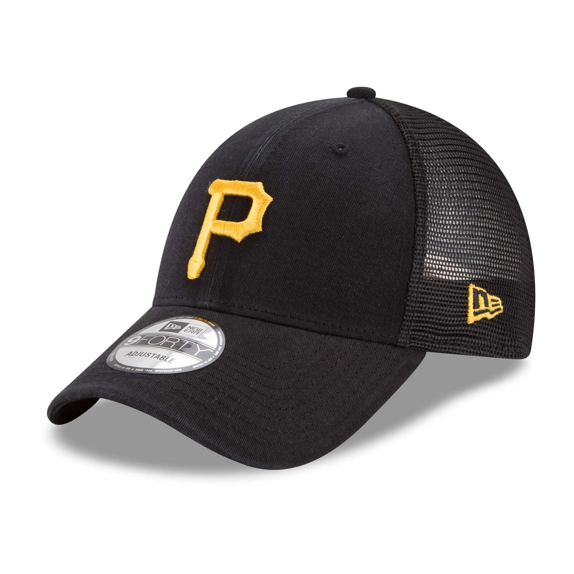 Pittsburgh Pirates Basic New Era 9FORTY Trucker MLB Cap
