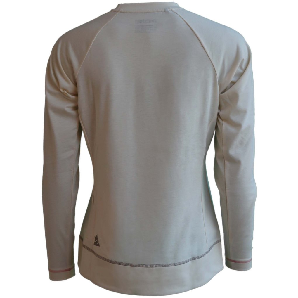Zimtstern PureFlowz Eco Long Sleeve Shirt Women - Cream