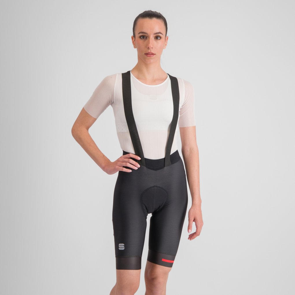 Sportful Fiandre Bibshort Women - 002 Black