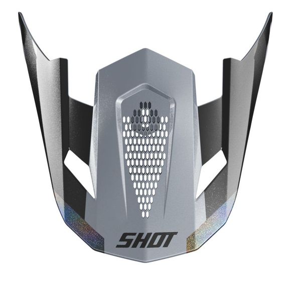 Tt Shot Lite Ultra Holographic Glitter Pearly Visor - Black / MulticolorRef: So2837 / A06-21Oa-C02-P01