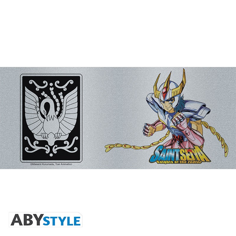 SAINT SEIYA Mug with silver finish Phoenix