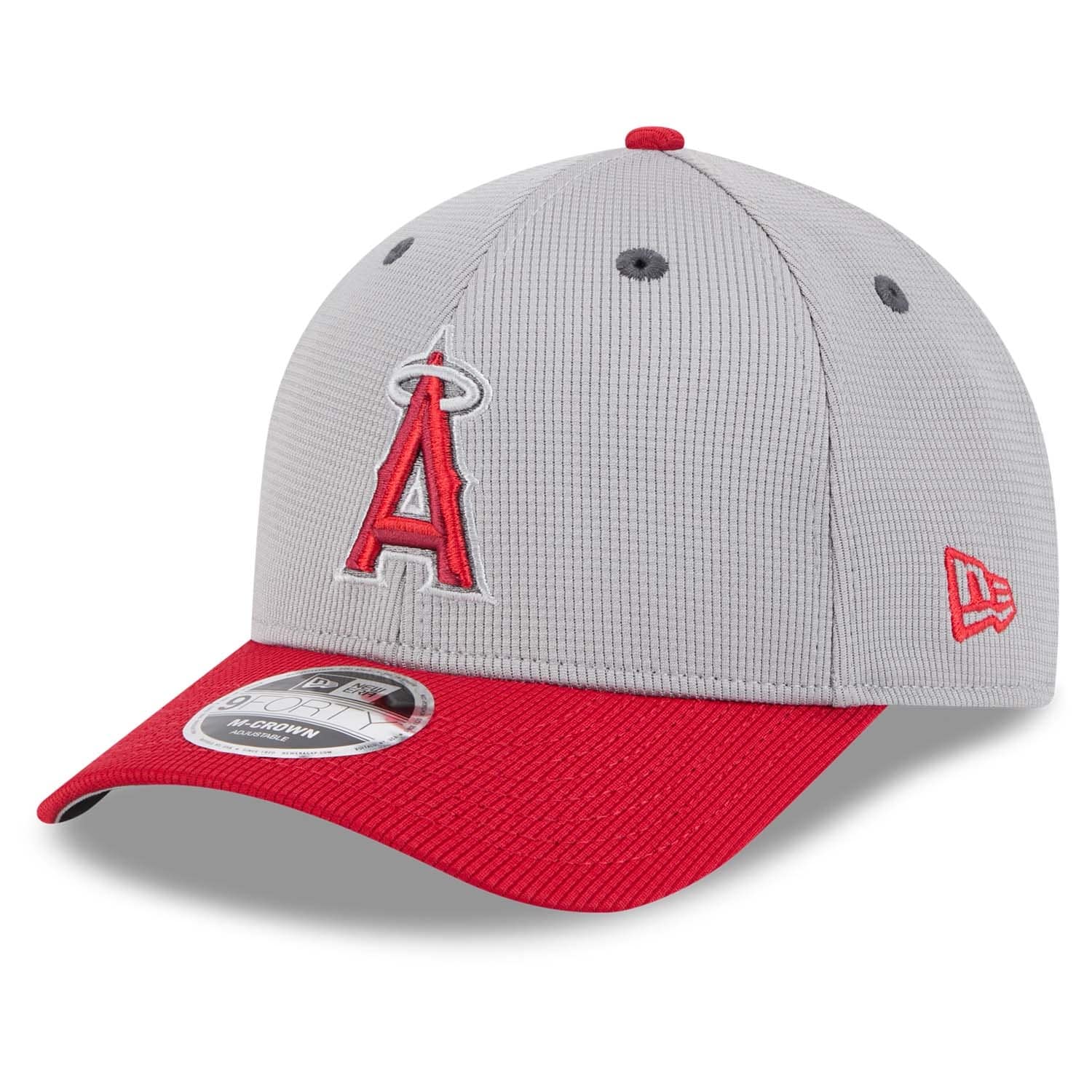 Los Angeles Angels Colorway 2025 MLB Batting Practice 9FORTY M-Crown Snapback Cap Gray