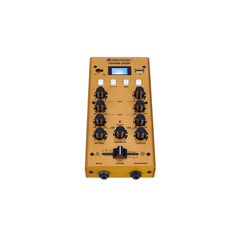 Omnitronic GNOME 202P Gold – Thomann Ireland