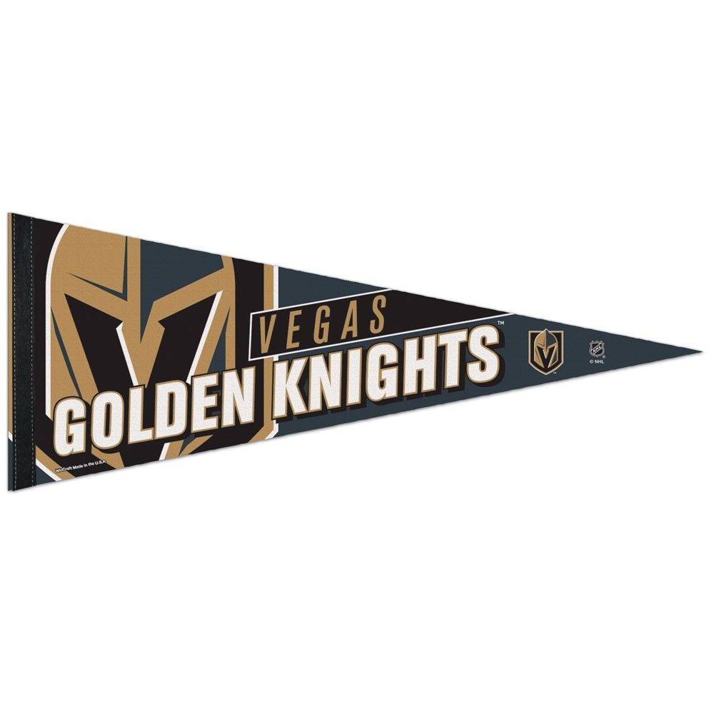 Vegas Golden Knights Big Logo Premium NHL Pennant