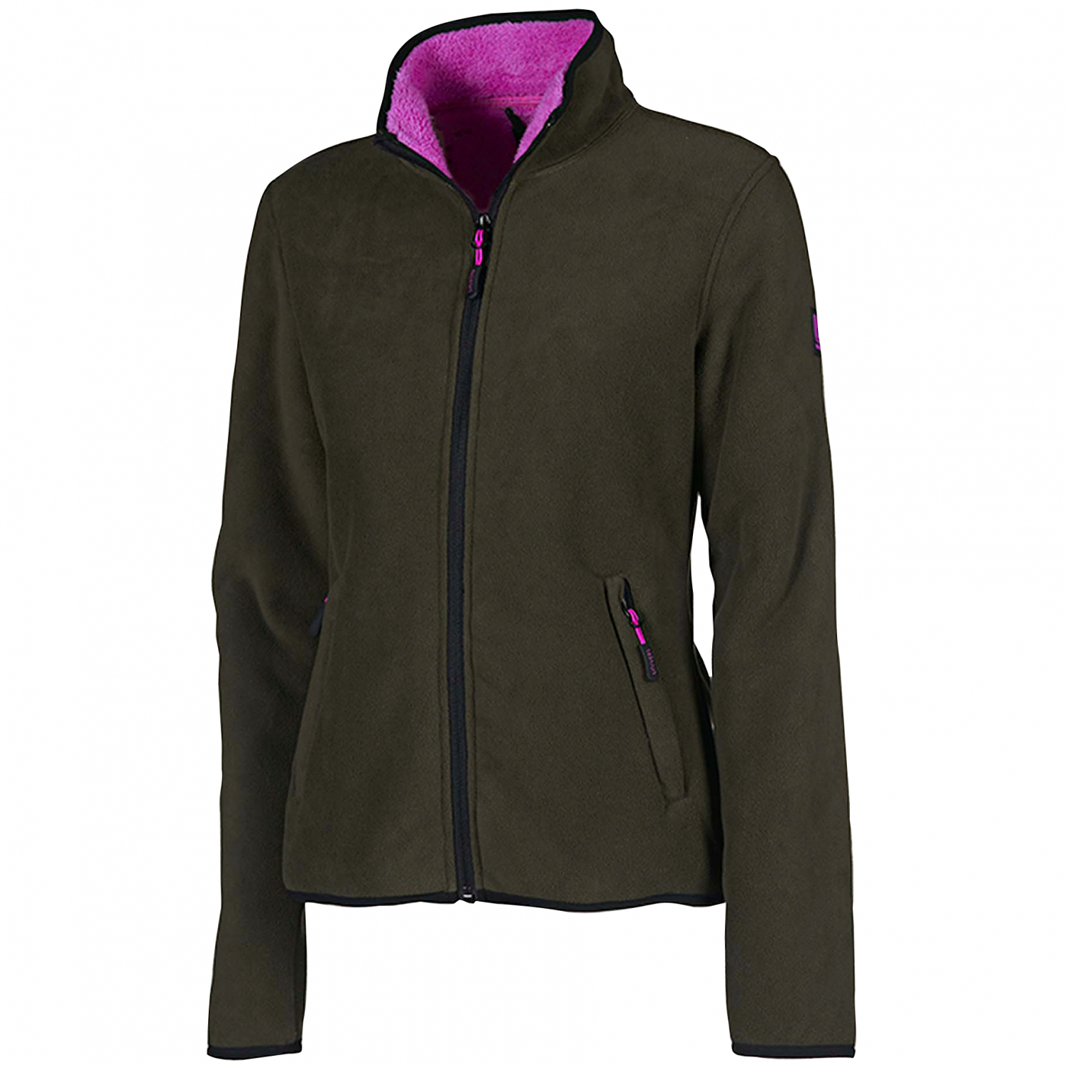 Dubbed Fleece Hunting Jacket Women (Olive\/Pink)