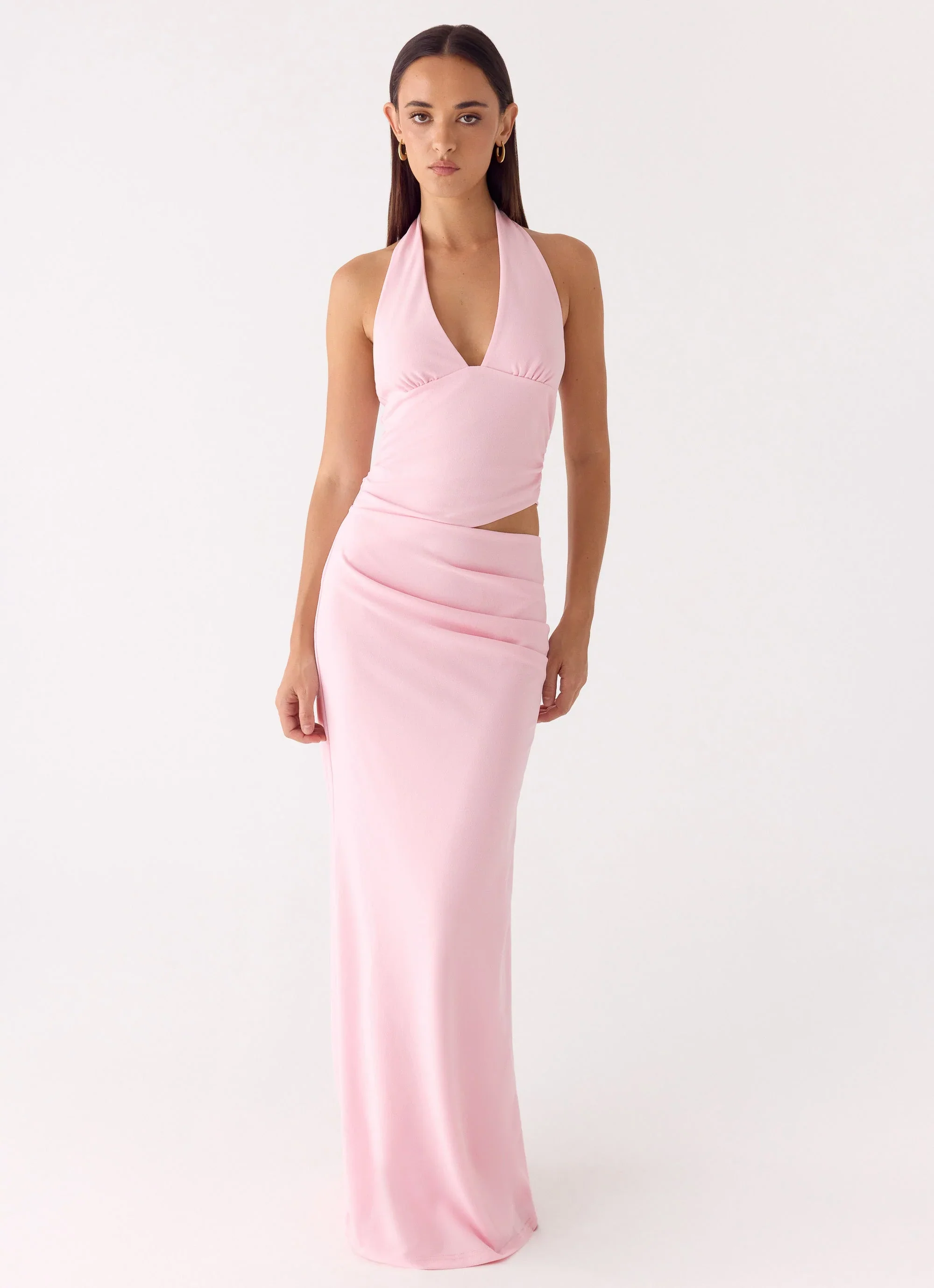 Almost Love Maxi Dress - Pink