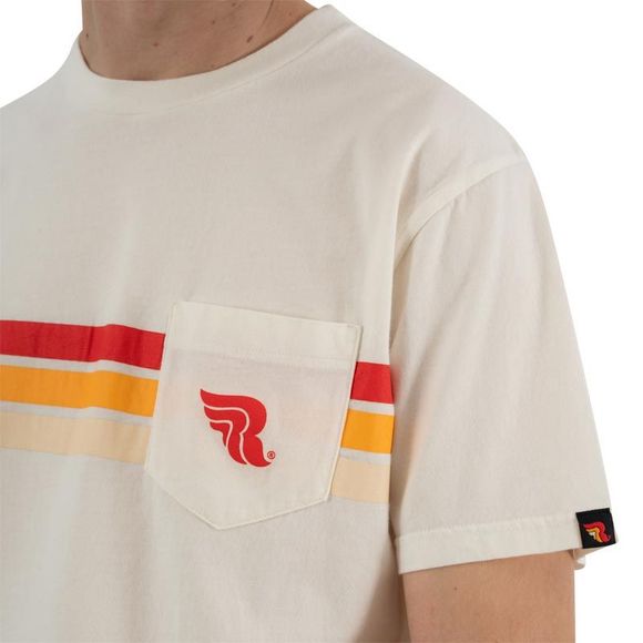 T-Shirt manches courtes RIDING CULTURE STRIPE - BlancRef : RID0029