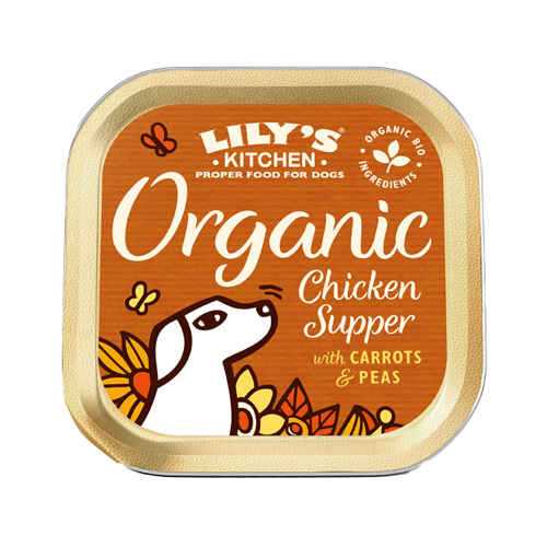 Lily's Kitchen Organic - Tub - Chicken - 11 x 150g