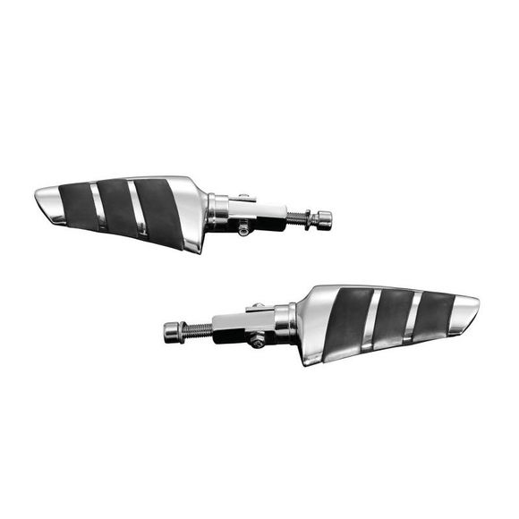 Highway Hawk Smooth Universal Footrest - GrayRef: HIG0214 / 73-498