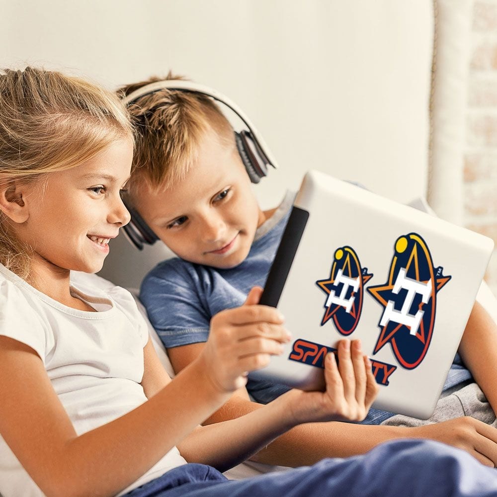 Houston Astros City Connect Multi-Use MLB Decals Set (3 Pcs.)