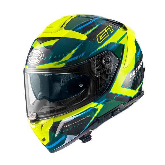 Full headset Premier Devil Ev6 - Blue / YellowRef: PE0414