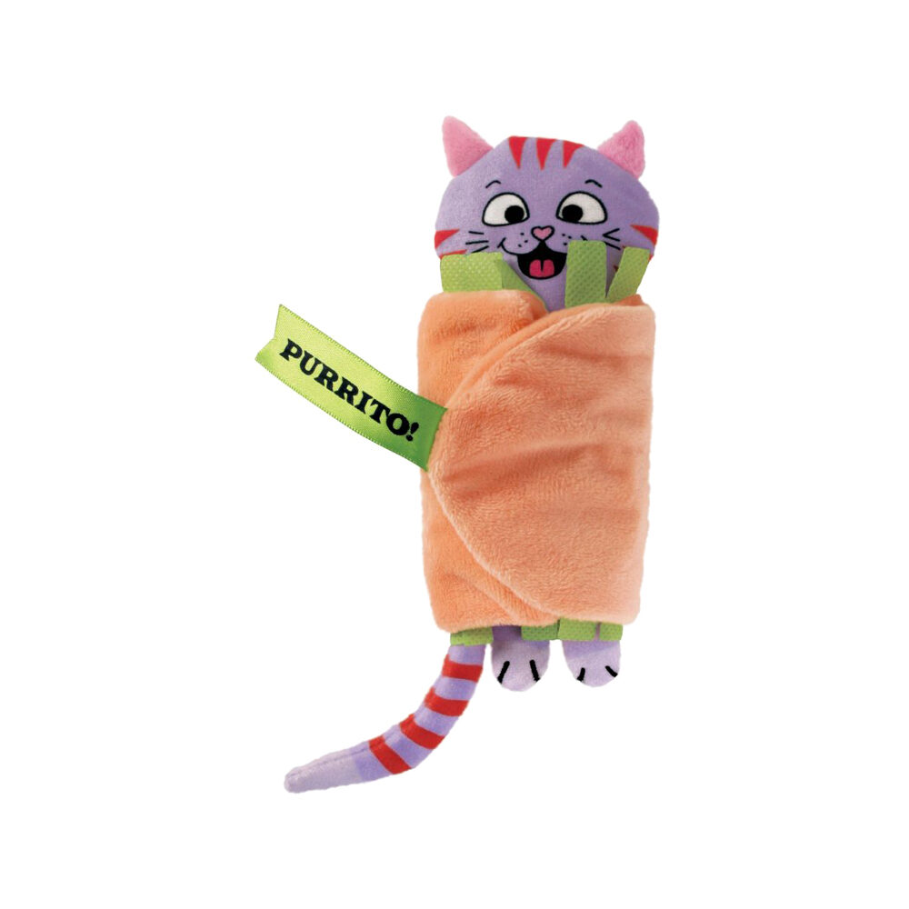 KONG Pull-a-Partz Purrito  - 14 x 5.7cm