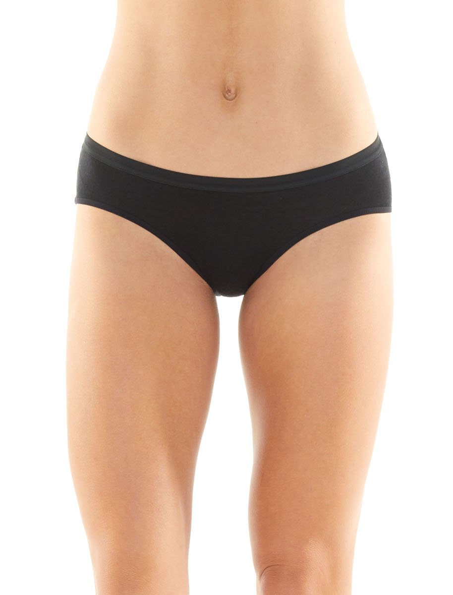 Icebreaker Merino Siren Hipkini Briefs Women - Black