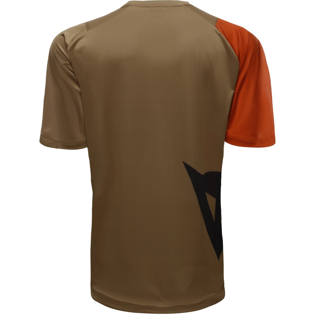 Dainese HgAER Short Sleeve Jersey Men - red/brown/black