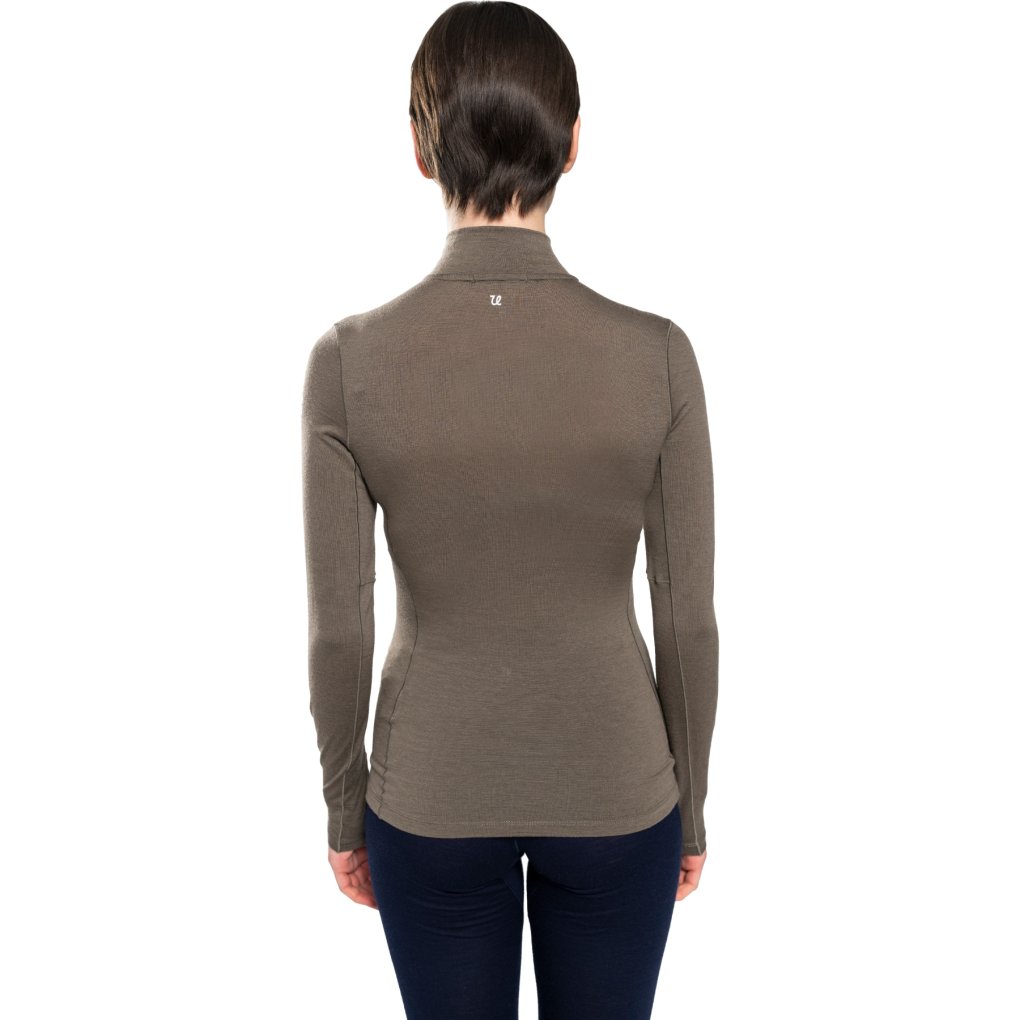 Ulvang Hero Half Zip Longsleeve Baselayer Women - Bungee Grey
