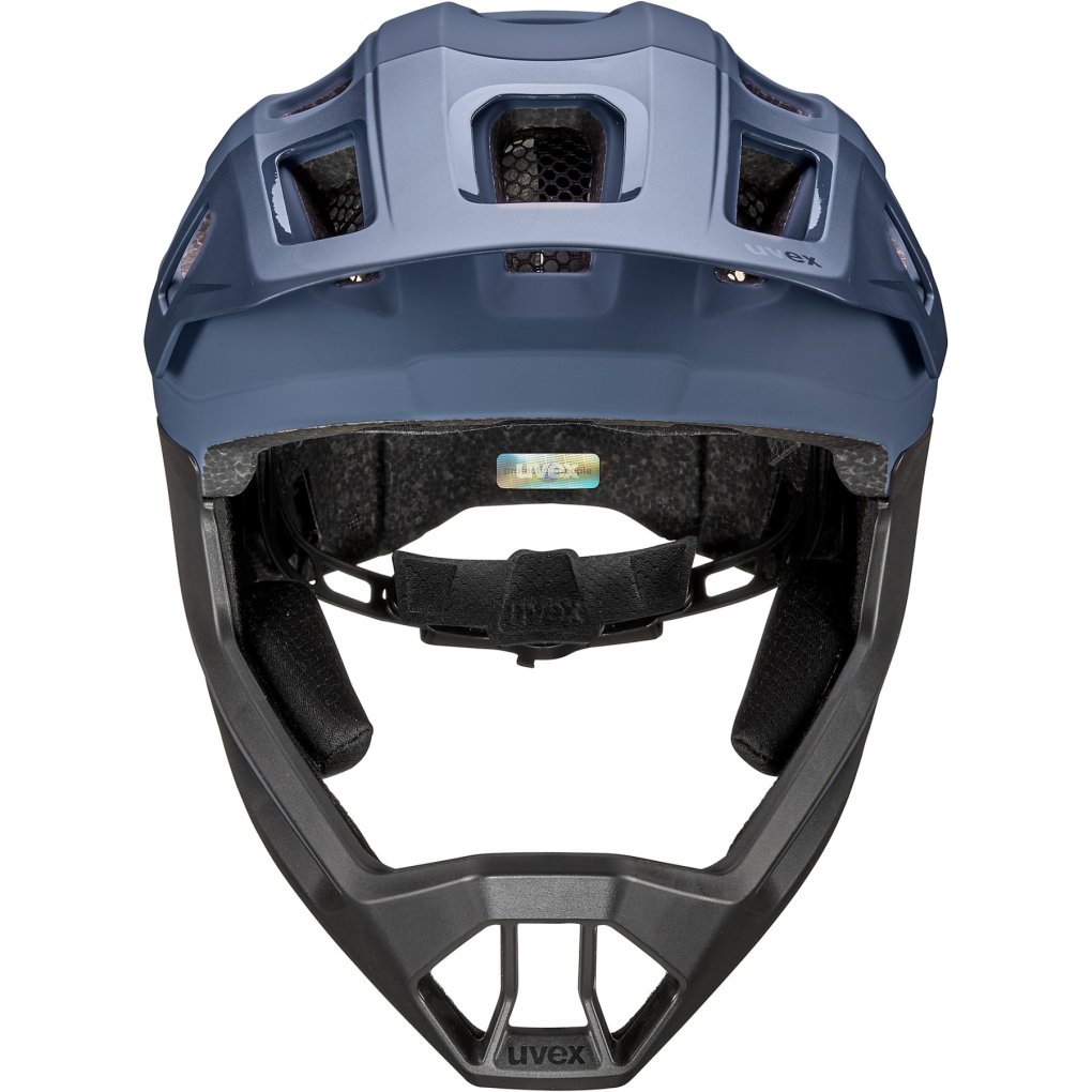 Uvex react jr. Fullface Bike Helmet Kids - dusk blue matt
