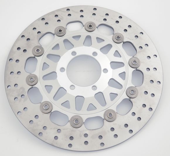 Round Nissin semi-floating brake discRef: Ni00270A / 1036602