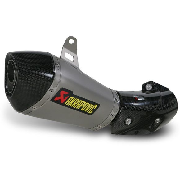 Silencieux Akrapovic Titane embout carboneRef : S-K10SO7T-HASZ / 18112300