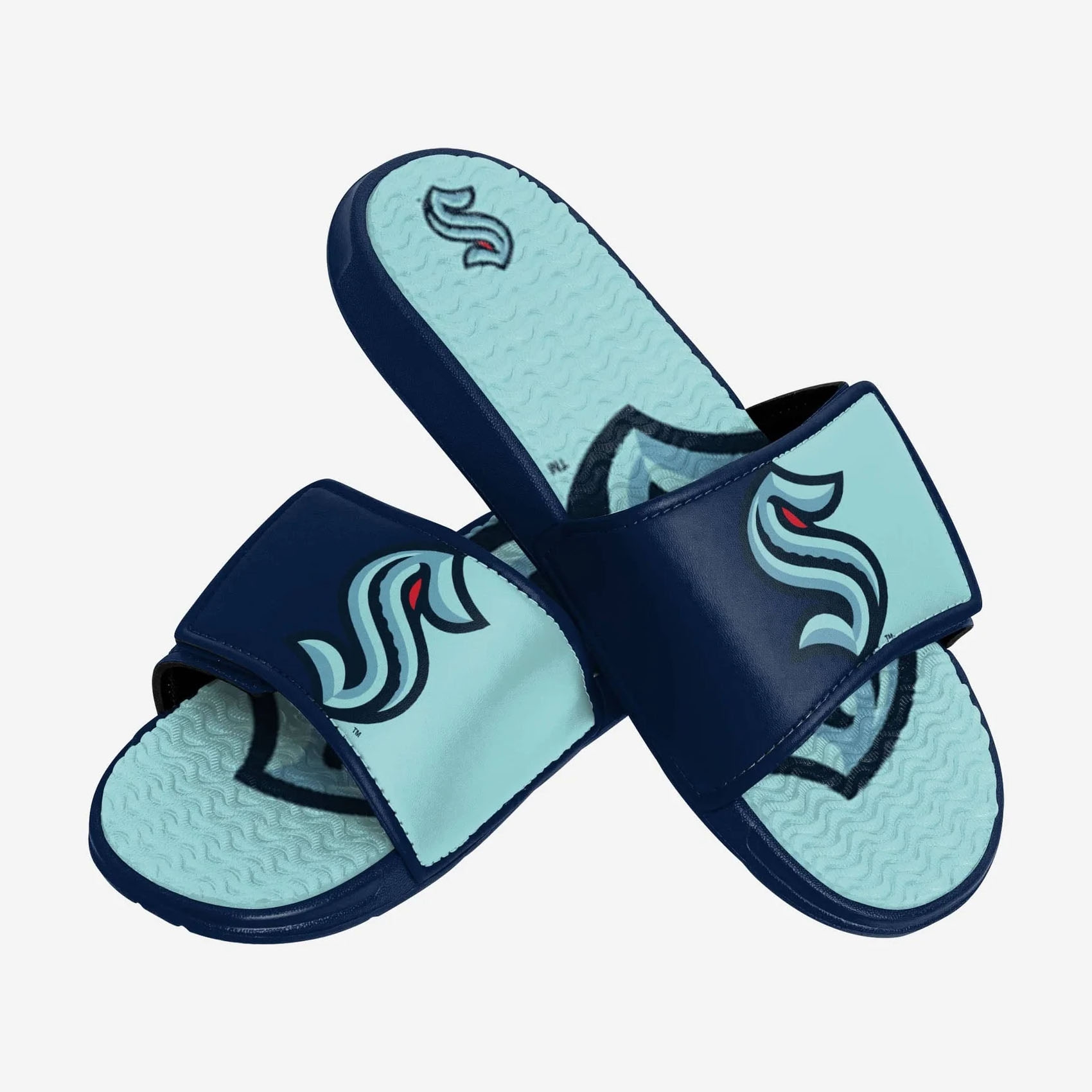 Seattle Kraken Big Logo NHL Gel Slides