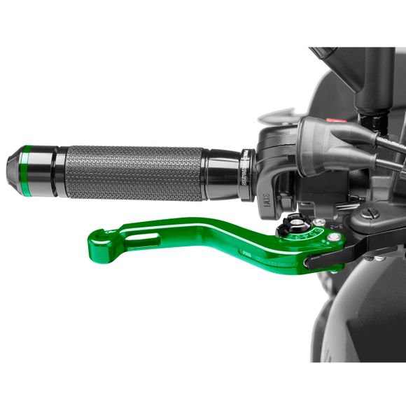 Puig 2.0 Short Brake Lever Green Universal - BlackRef: PUI0025