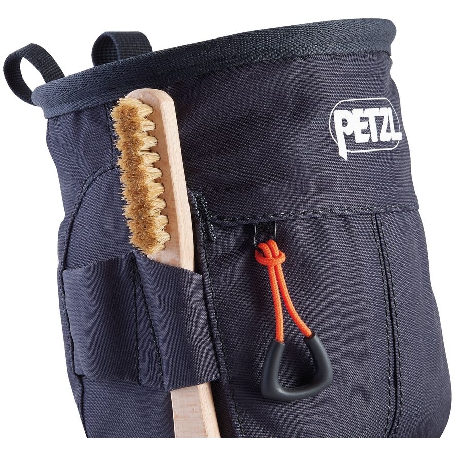 Petzl Sakapoche Chalkbag - orange/white