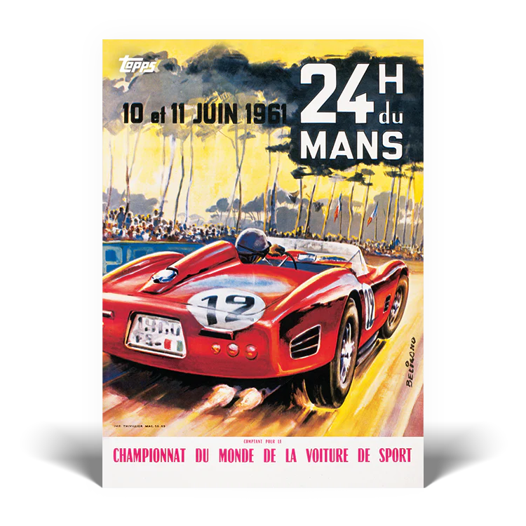 2023 Topps 24H of Le Mans Poster Art #16 - Topps UK