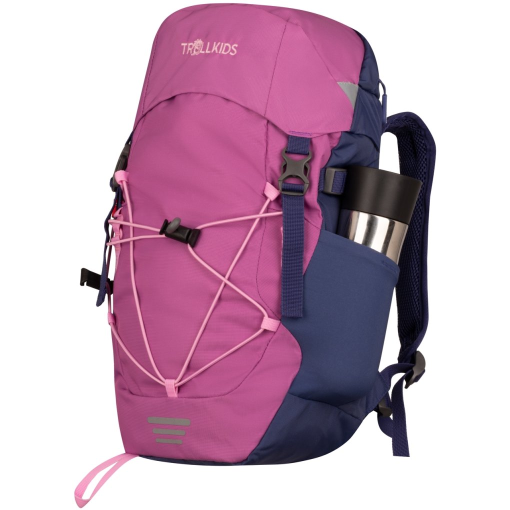 Trollkids Fjell Trekker 15L Backpack Kids - Mallow Pink/Violet Blue/Wild Rose