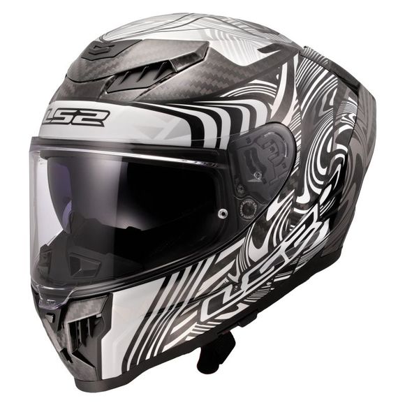 LS2 FF807 DRAGON ENTHUM Full Face Helmet - GrayRef: LS1019