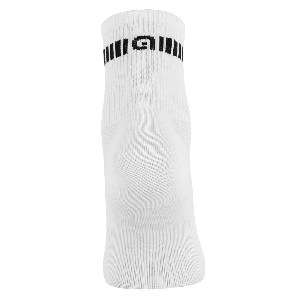 Alé Logo Socks Unisex - white/black