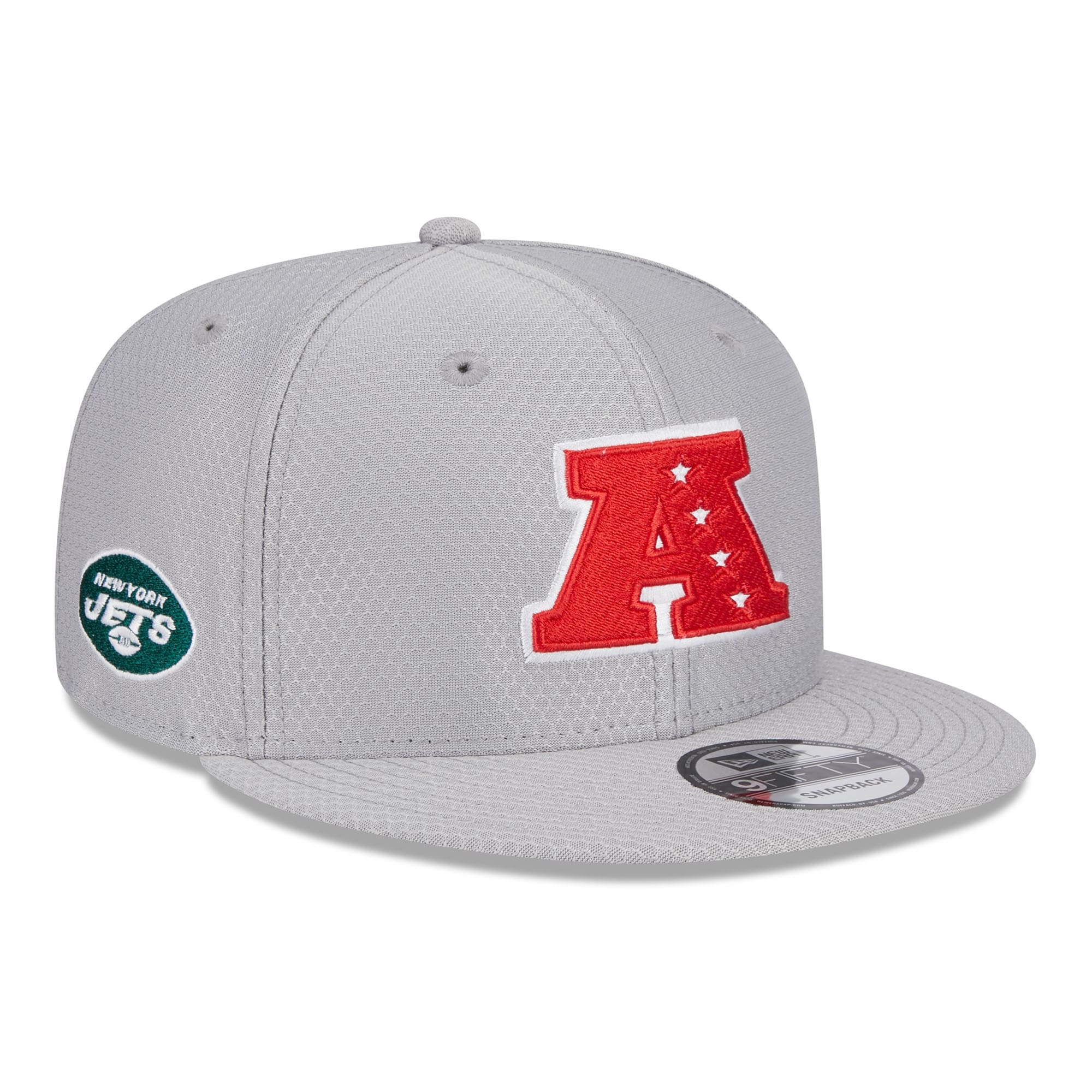 New York Jets AFC 2024 Pro Bowl New Era 9FIFTY Snapback NFL Cap Gray