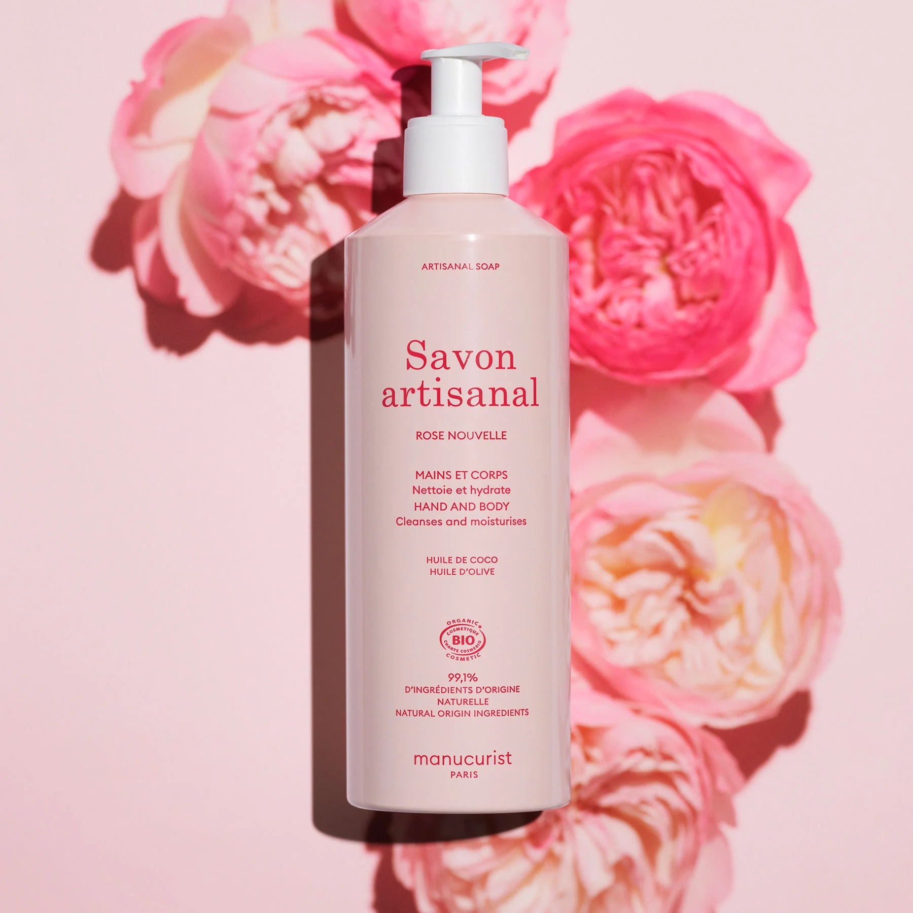 Organic Rose Hand & Body Wash - Cosmos Organic