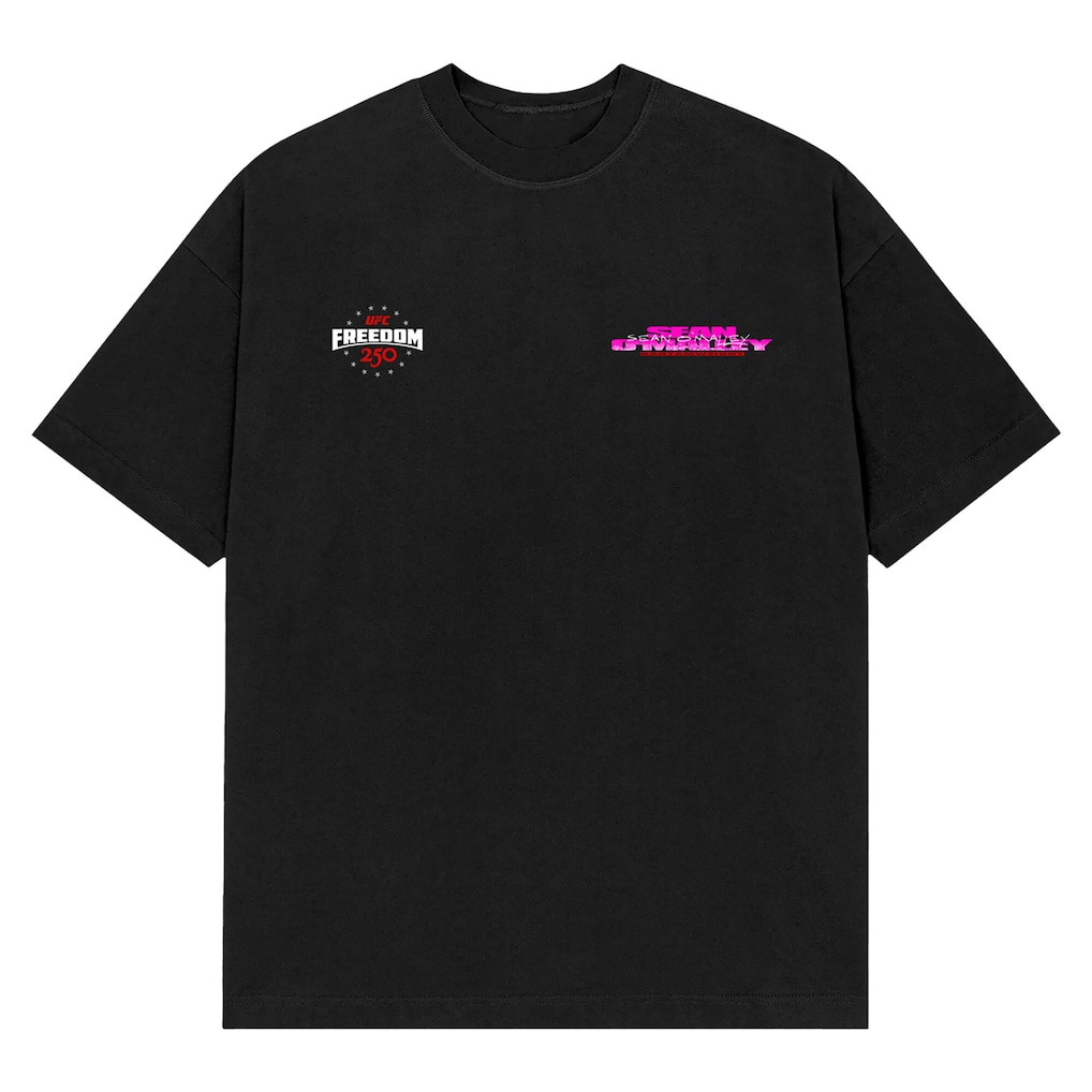 UFC Sean O'Malley UFC Freedom 250 T-Shirt - Black - Mens