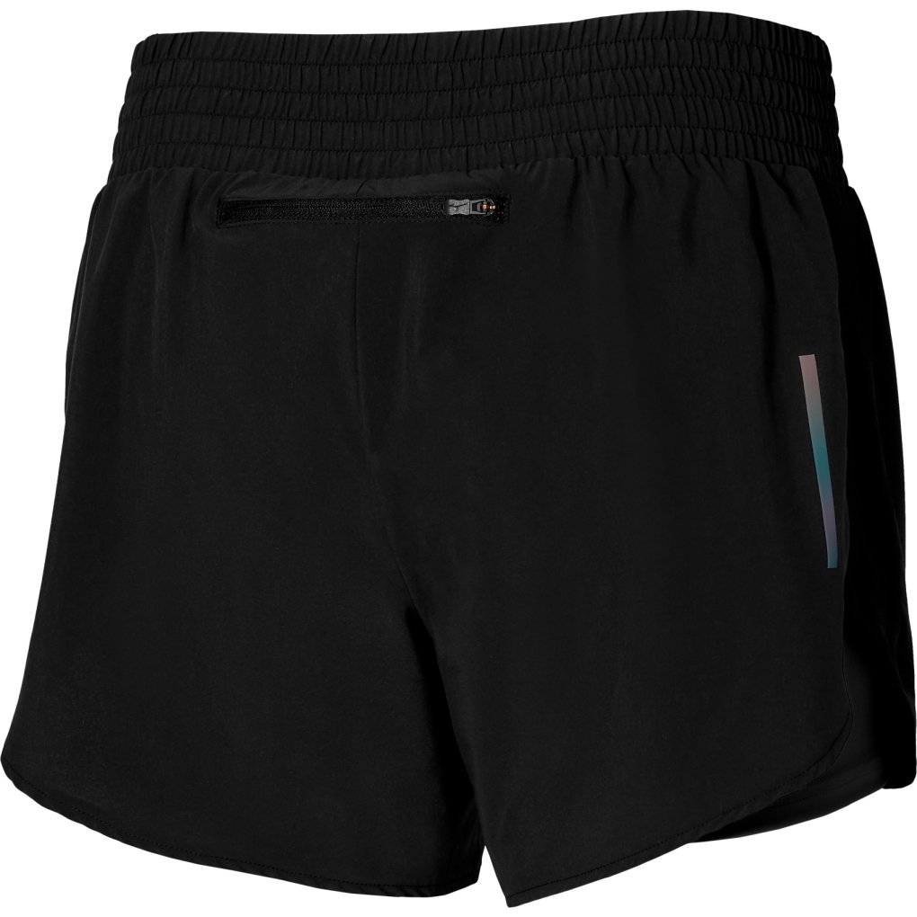 Mizuno 2-In-1 4.5 Shorts Women J2GBB203 - Black