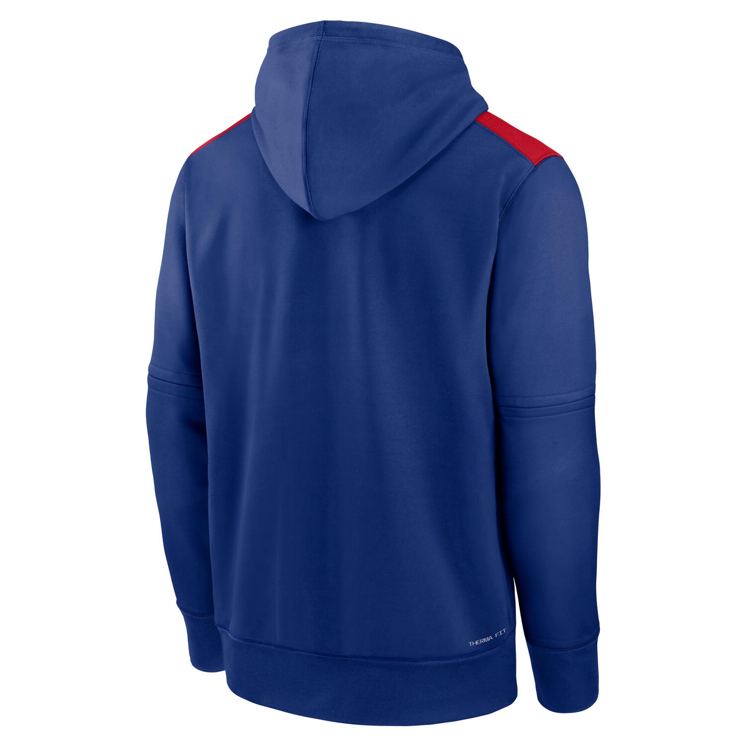 Chicago Cubs 2025 MLB Authentic Performance Therma Hoodie Blue