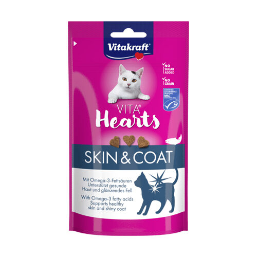Vitakraft Hearts Skin & Coat - 40g