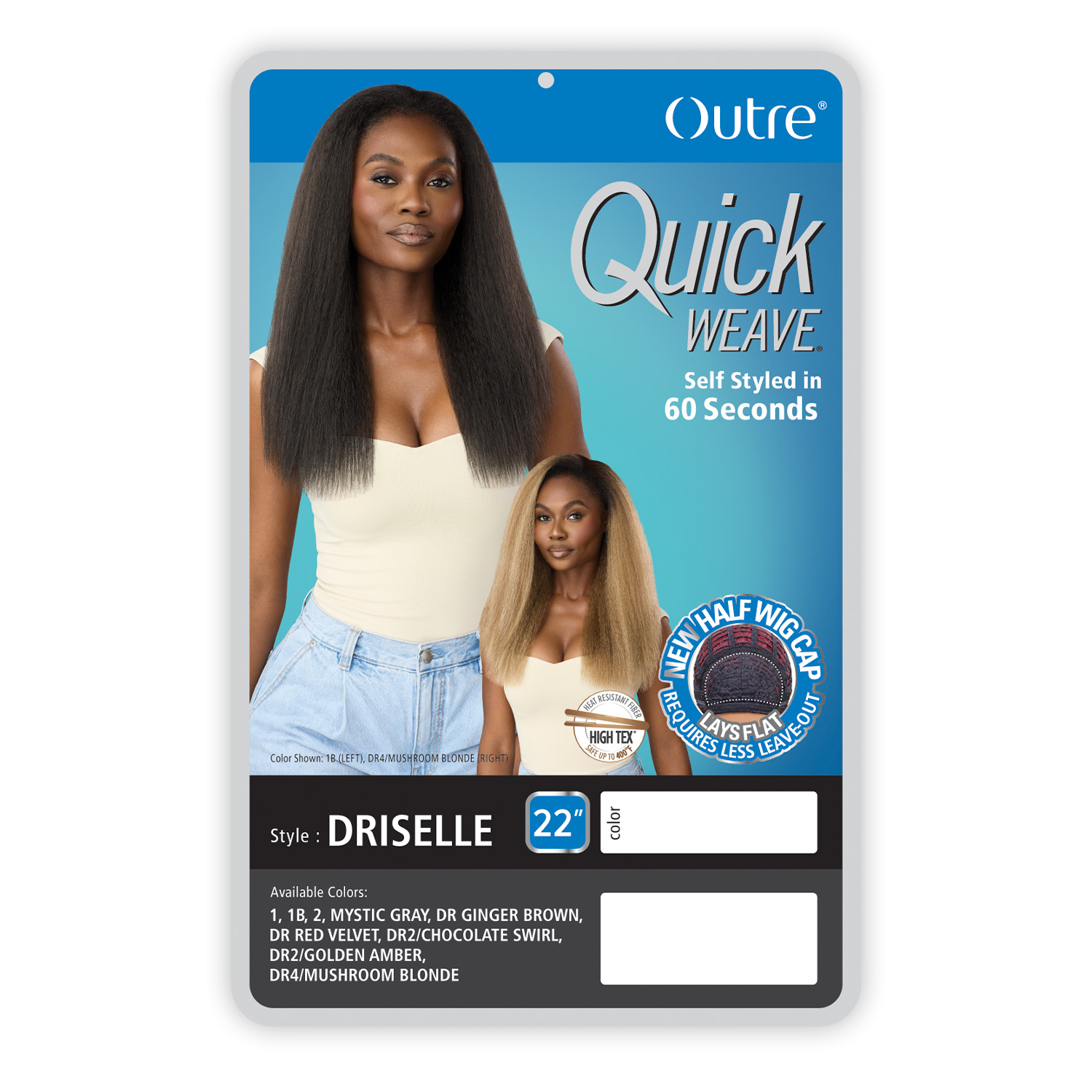 Outre Half Wig Quick Weave Driselle