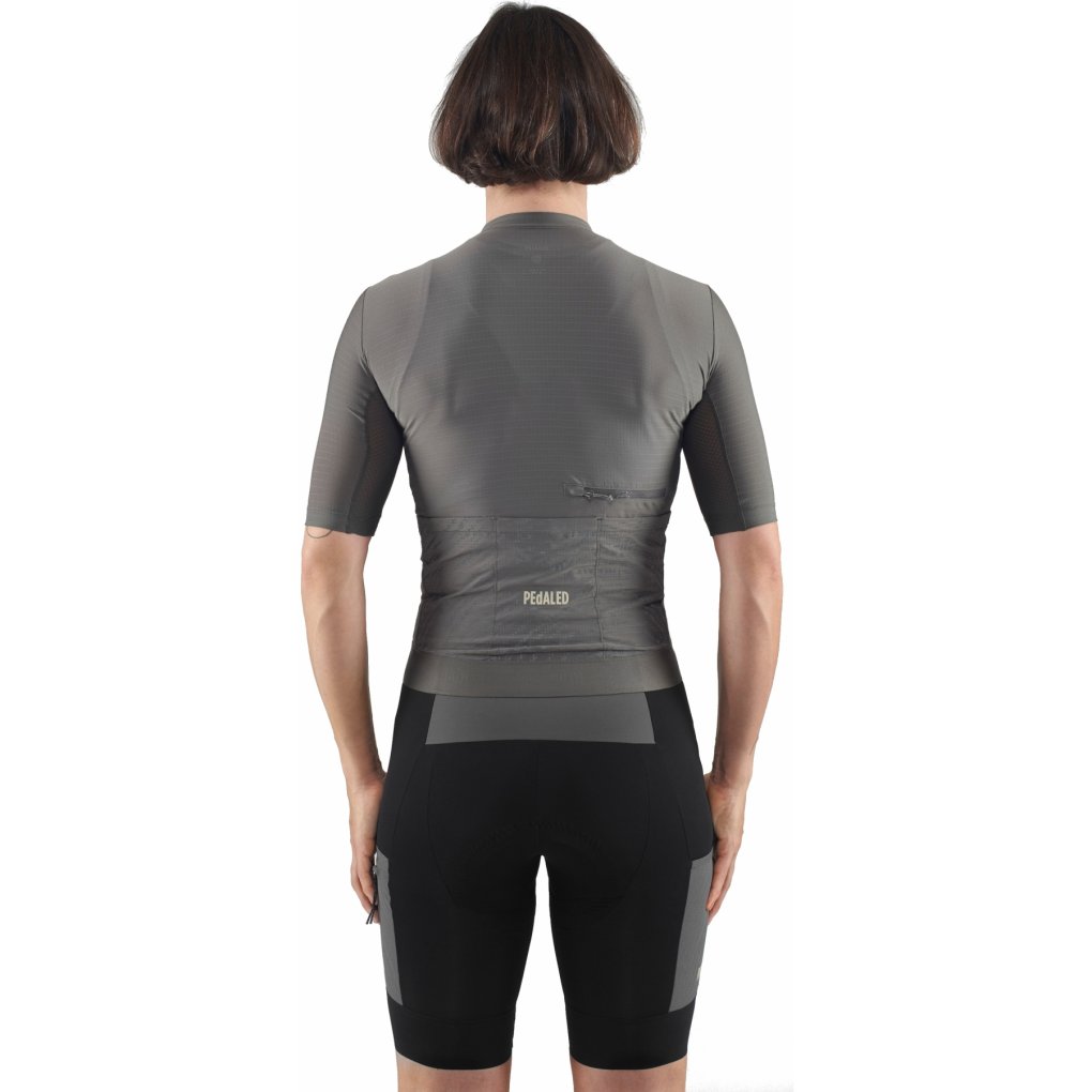 PEdALED Odyssey Short Sleeve Jersey Women - Dark Grey