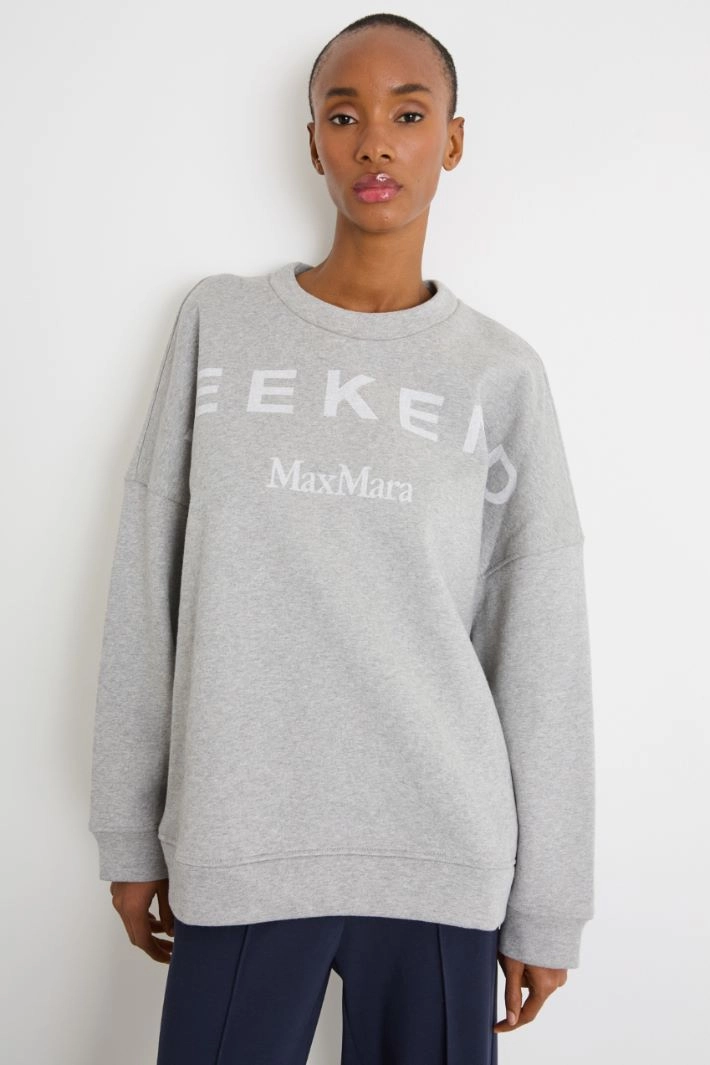Dropped-shoulder sweatshirt - GREY